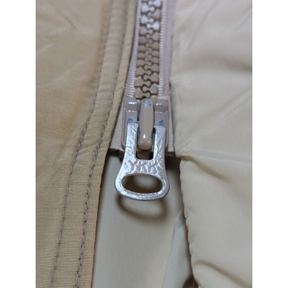 VTG LL Bean Mens M Tan Hooded Parka Jacket Field Coat Freeport Maine - Picture 16 of 16